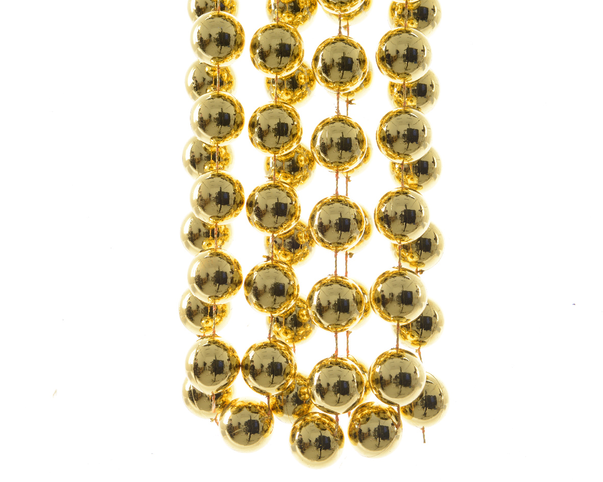 Bead garland xxl plastic shiny