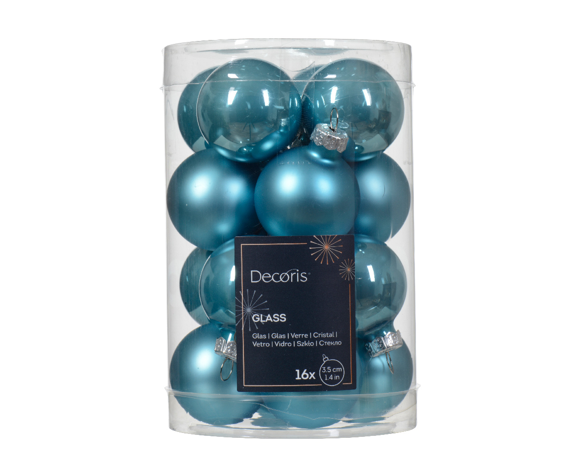 Bauble glass enamel-matt mix