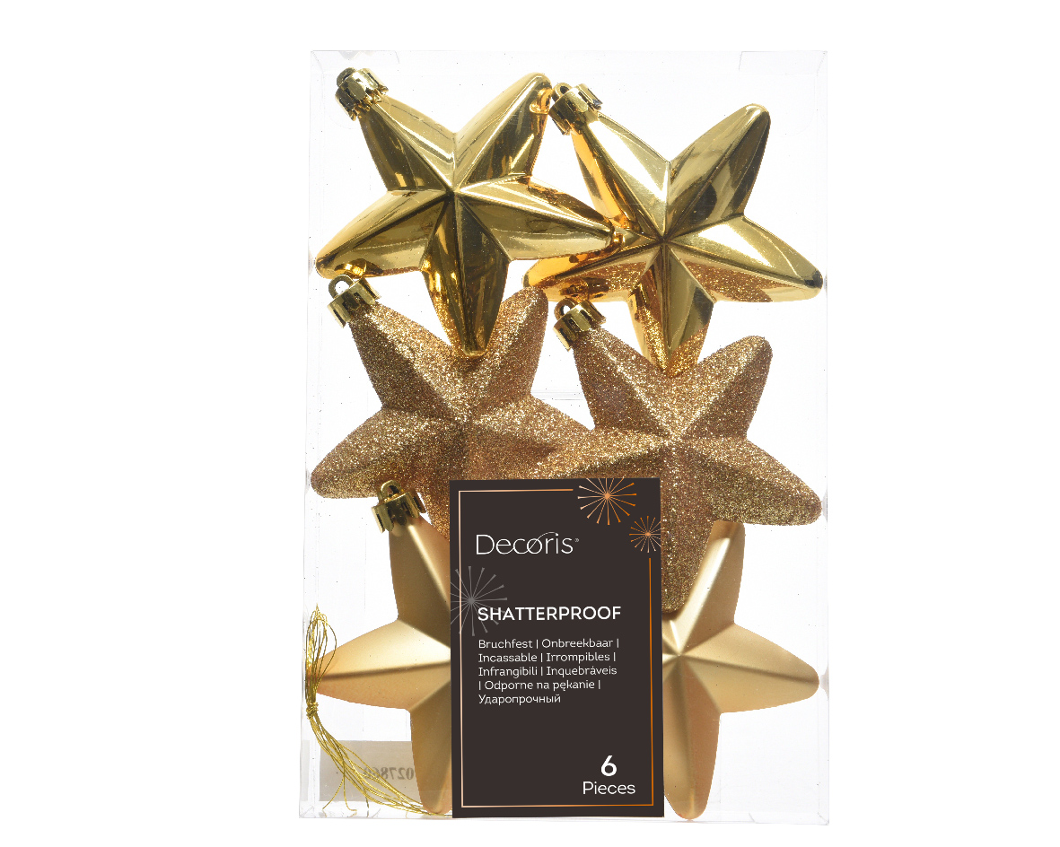Star shatterproof shiny- matt- glitter mix