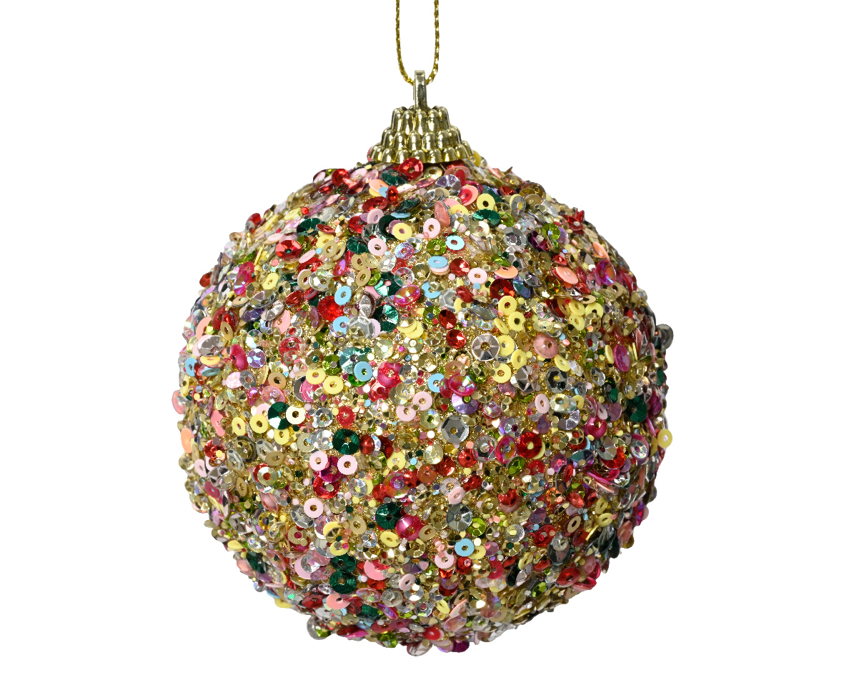 Bauble foam multicolor sequins
