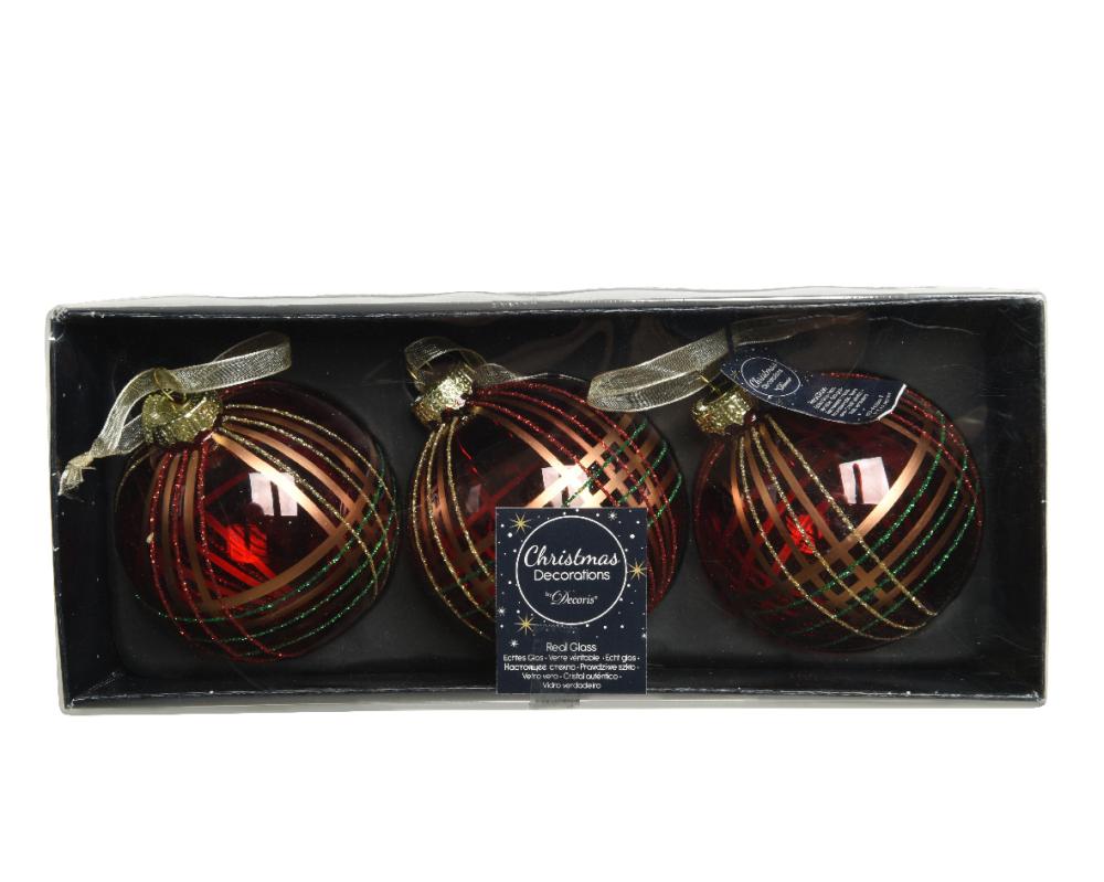Bauble glass glitter