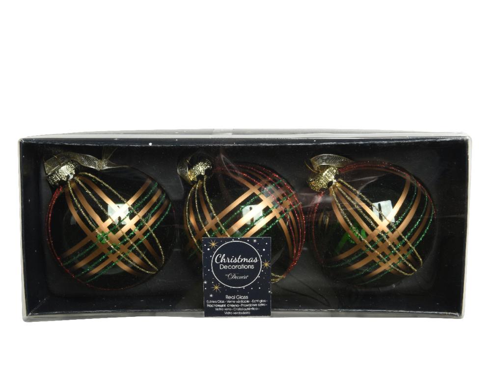 Bauble glass glitter
