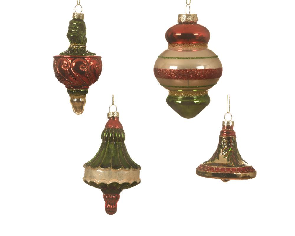 Ornament glass glitter, 1ΤΜΧ