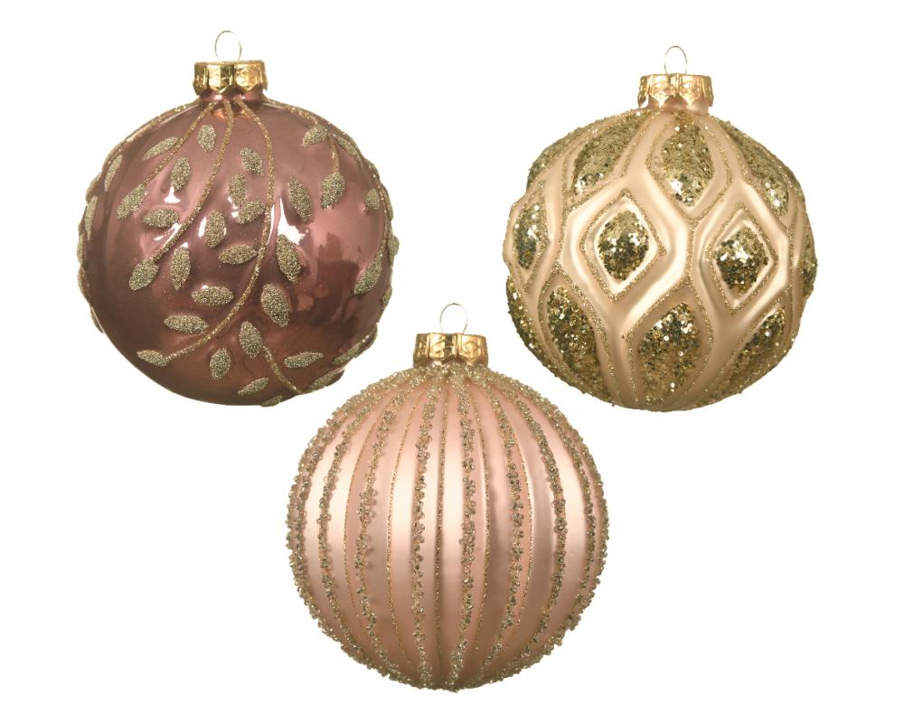 Baubles glass matt-enamel branch mold , rib mold, diamond mold 3ass