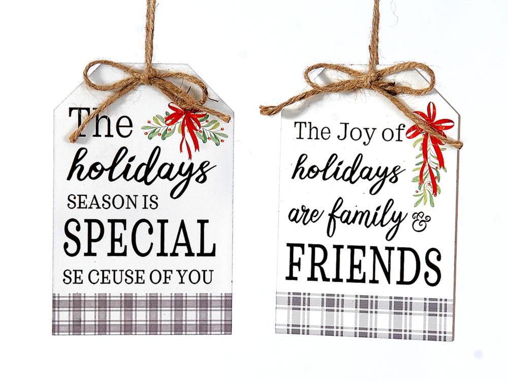 10cm Xmas wall signs, 1ΤΜΧ