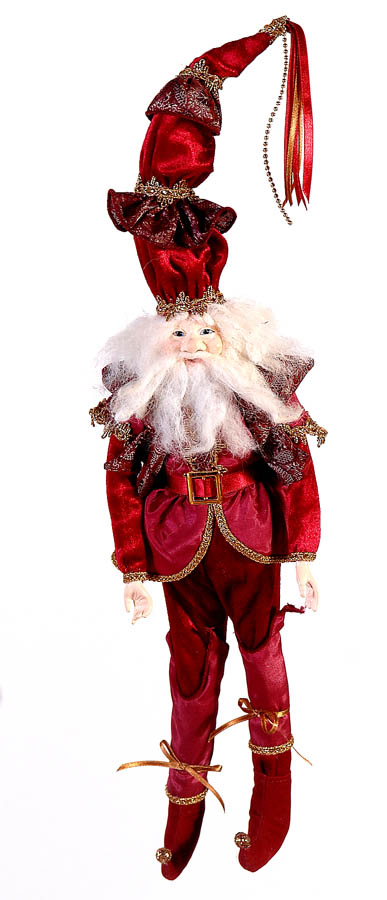 2/6-70cm Burgundy Santa