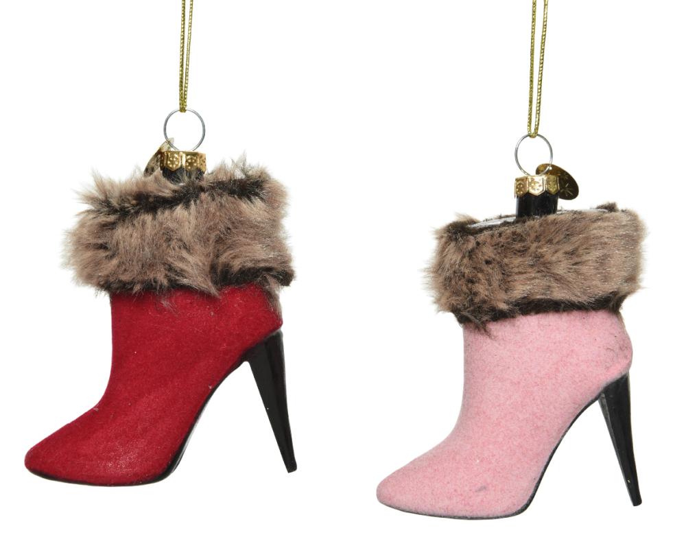 Shoe glass flocking, glittter artifical fur, diamonds 1ΤΜΧ