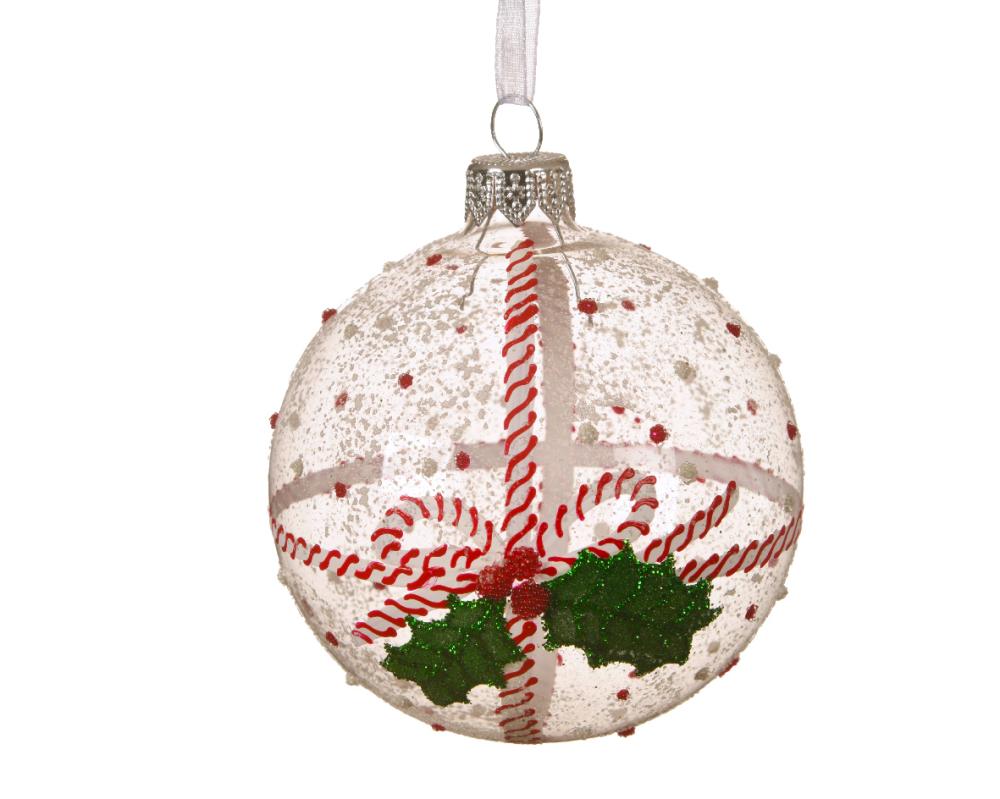 Bauble glass transparent - eco gift