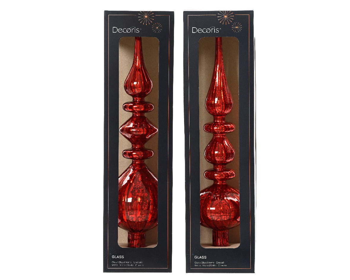 Treetopper glass antique shiny 2ass