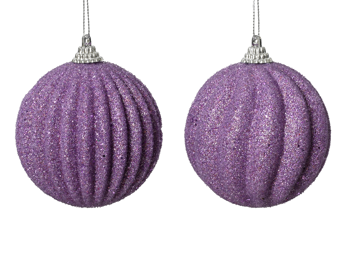 Bauble foam glitters- beads 2ass