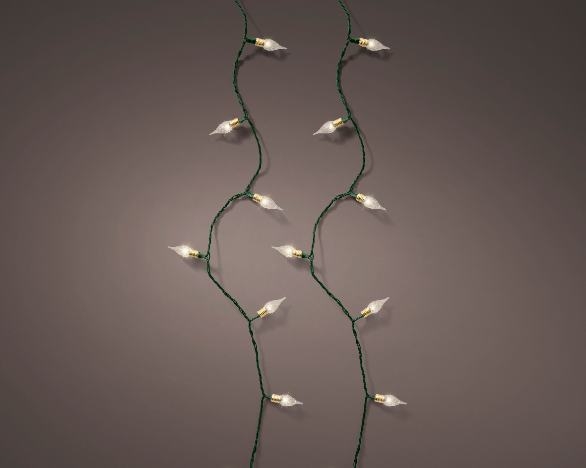 LED vintage lights 8 function twinkle effect indoor