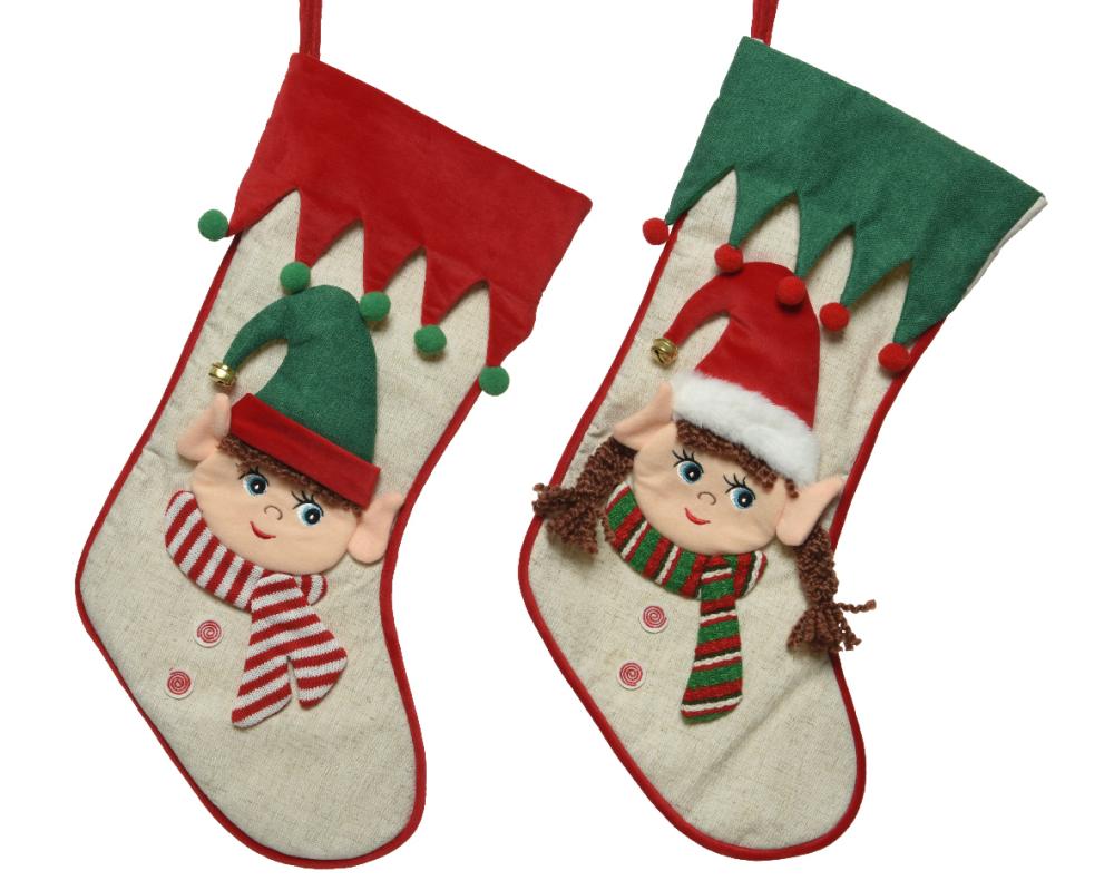 Stocking polyester 2ass