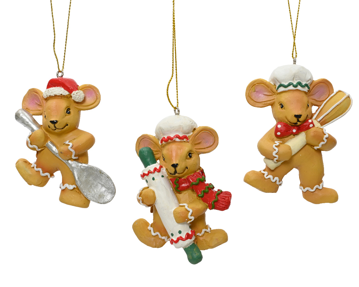 Mouse polyresin 3ass