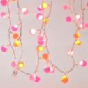 ΣΕΙΡΑ,100 LED 3mm ΘΕΡΜΑ ΜΕ ΛΕΥΚΕΣ ΚΑΙ ΡΟΖ ΥΦΑΣΜΑΤΙΝΕΣ ΜΠΑΛΕΣ,ΜΕΤΑΣΧΗΜ/ΣΤΗ & ΕΠΕΚΤ,ΠΡΟΕΚΤ ΠΑΡΟΧΗΣ 300cm,ΔΙΑΦΑΝ ΚΑΛΩΔΙΟ,ΑΝΑ5cm,IP4