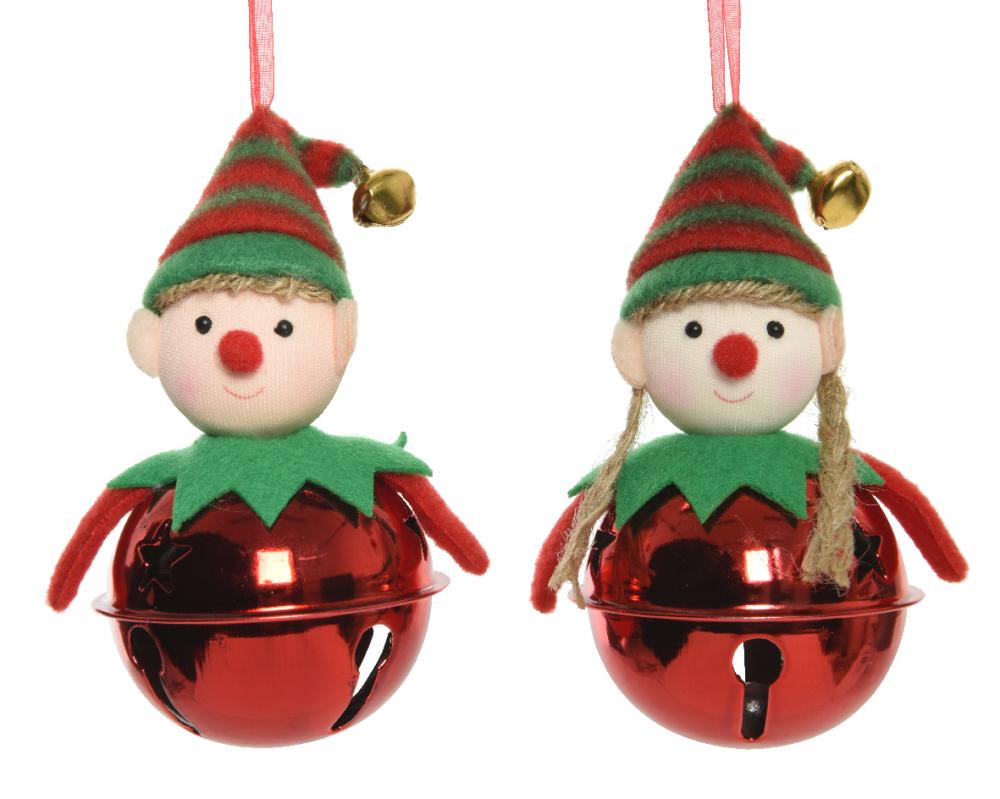 Elf polyester with iron bell 2ass