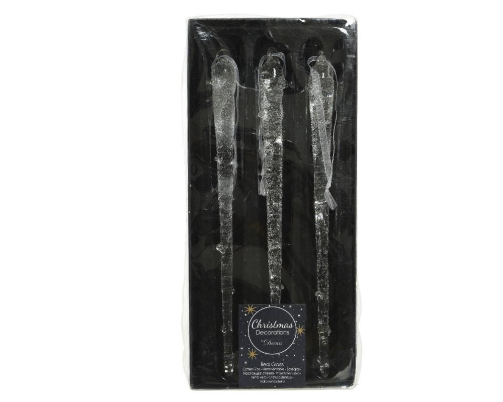 Icicle glass frosted / ΤΙΜΗ ΤΕΜΑΧΙΟΥ