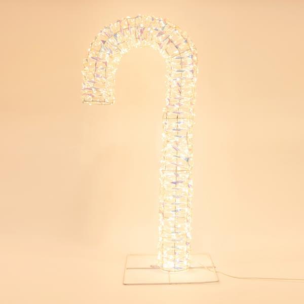 ΦΩΤΙΖΟΜΕΝΟ ΜΠΑΣΤΟΥΝΙ ΙΡΙΔΙΖΟΝ 74cm, 600 LED, 4,5V ΜΕΤΑΣΧΗΜΑΤΙΣΤΗ, TIMER, ΑΣΗΜΙ ΧΑΛΚΙΝΟ ΚΑΛΩΔΙΟ, ΘΕΡΜΟ ΛΕΥΚΟ LED, ΠΡΟΕΚΤΑΣΗ ΠΑΡΟΧ