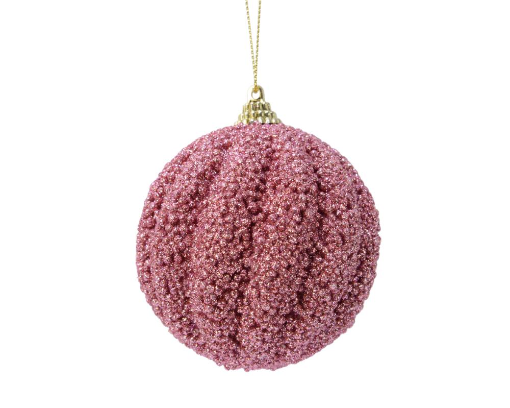 Bauble foam glitter glitter