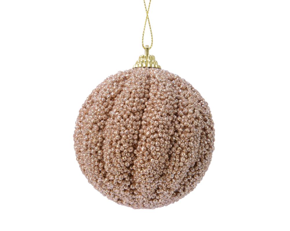 Bauble foam glitter glitter