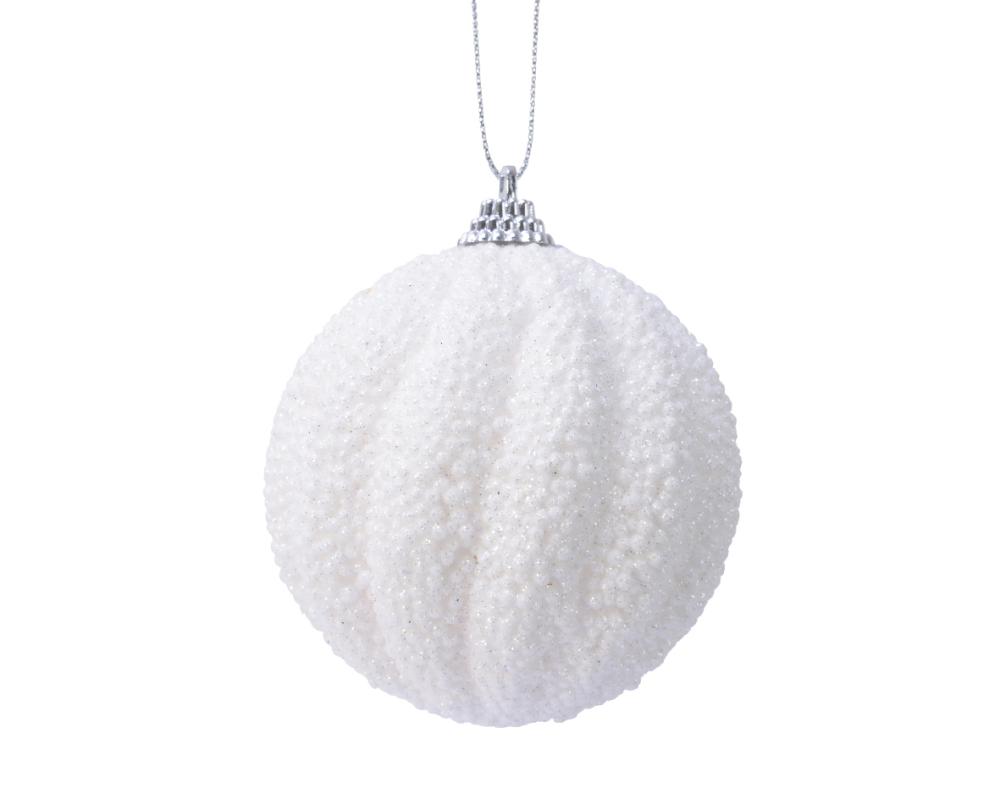 Bauble foam glitter glitter