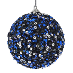 ΧΡ ΜΠΛΕ ΜΠΑΛΛΑ 8ΕΚ GLITTER BAUBLE