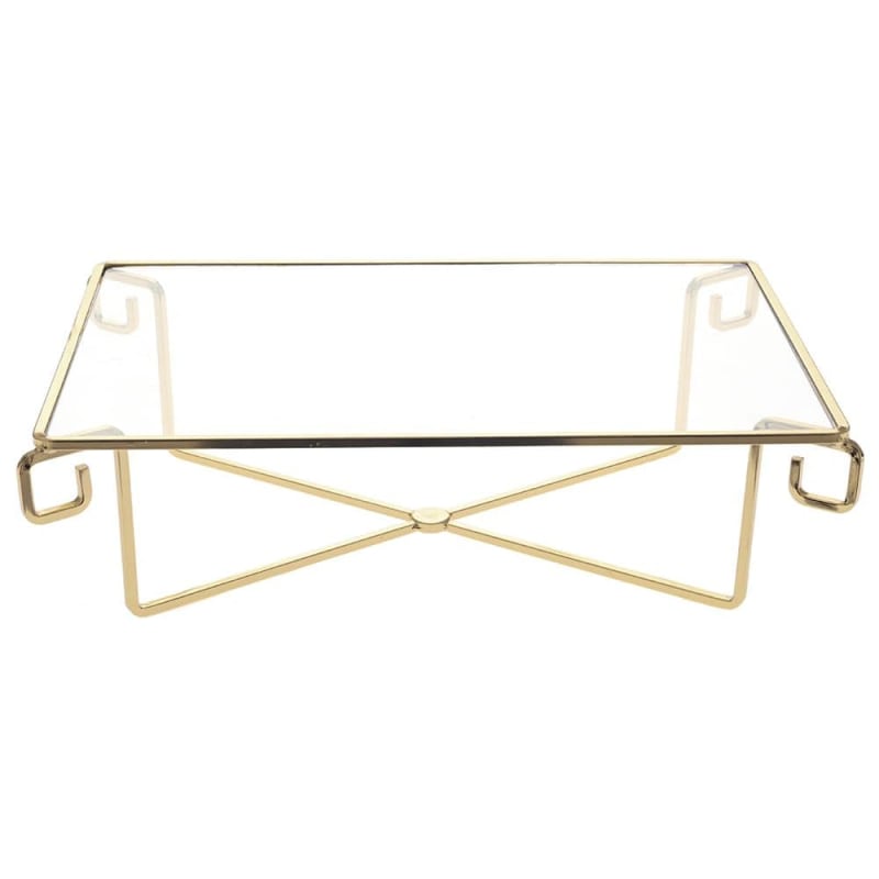 ΔΙ ΧΡΥΣΗ ΜΕΤΑΛΙΚΗ ΠΑΡ/ΜΗ ΒΑΣΗ ΜΕ ΓΥΑΛΙ 34x22x10EK
