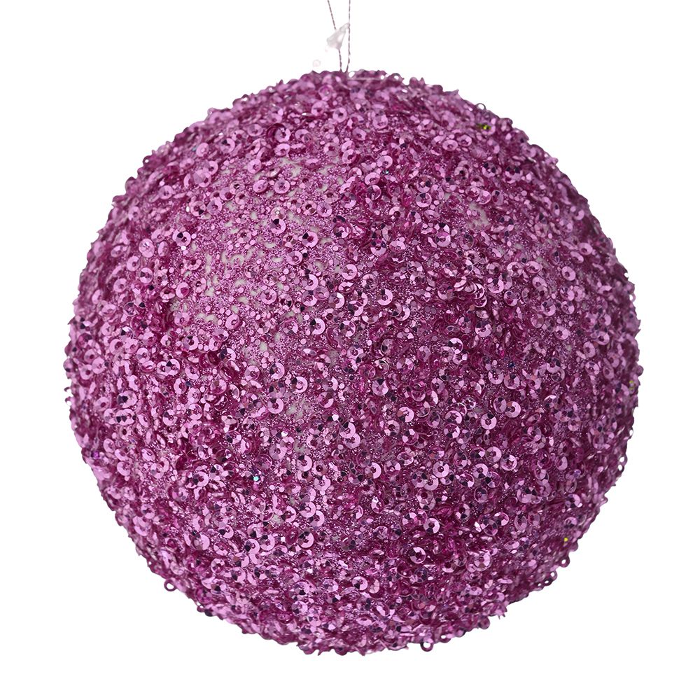 ΧΡ ΡΟΖ GLITTER FOAM ΜΠΑΛΑ 15ΕΚ