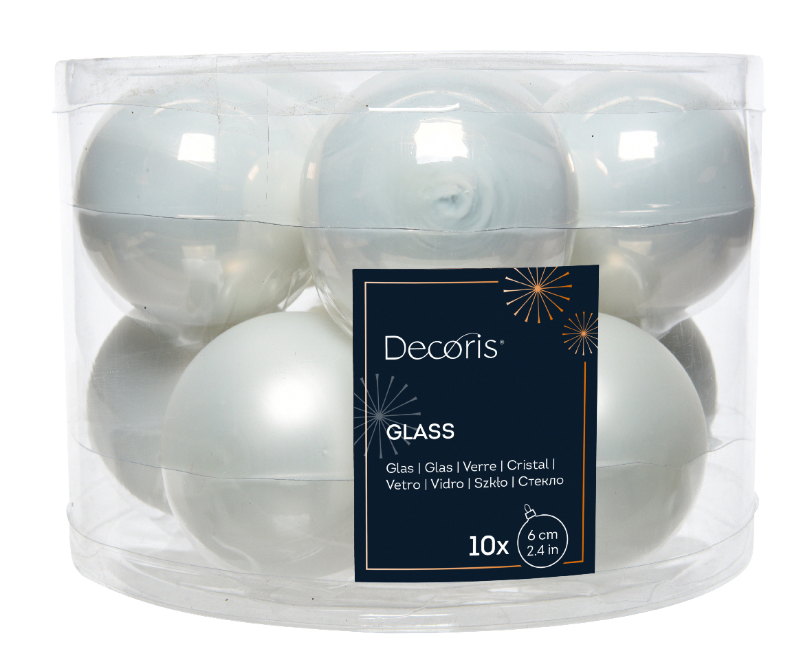 Baubles glass enamel.matt mix