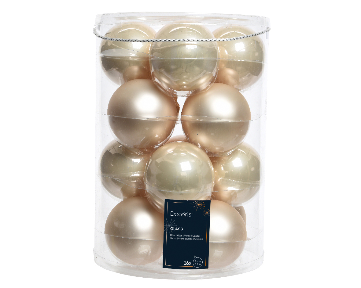 Baubles glass enamel.matt mix