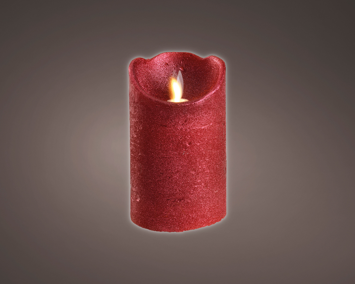 LED waving candle wax wave top BO indoor