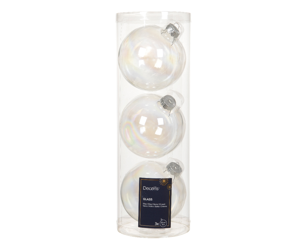 Baubles glass unsilvered