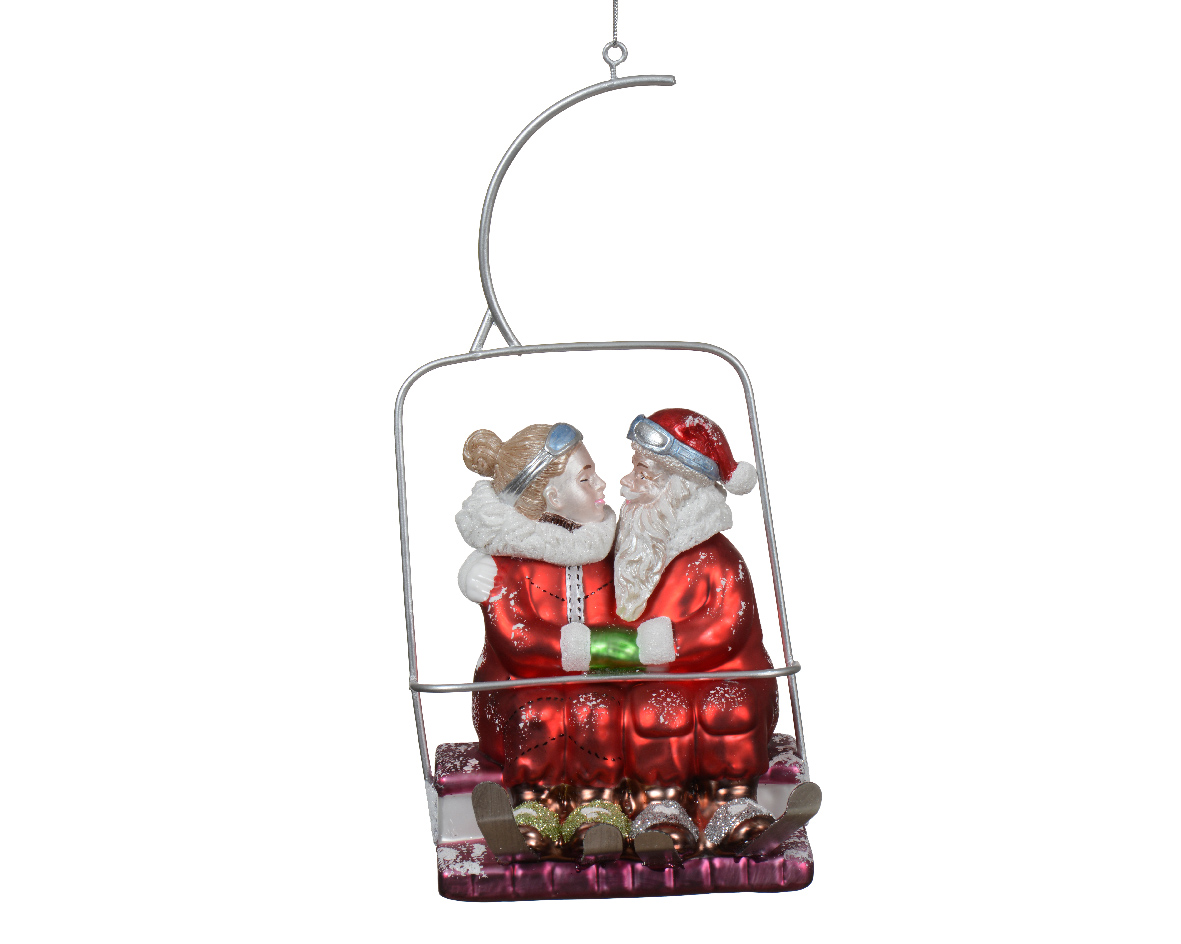 Santa glass