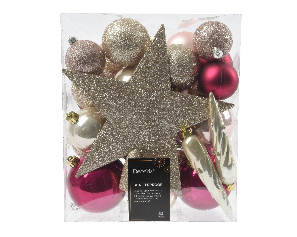 Baubles shatterproof sh. mt. gl mix