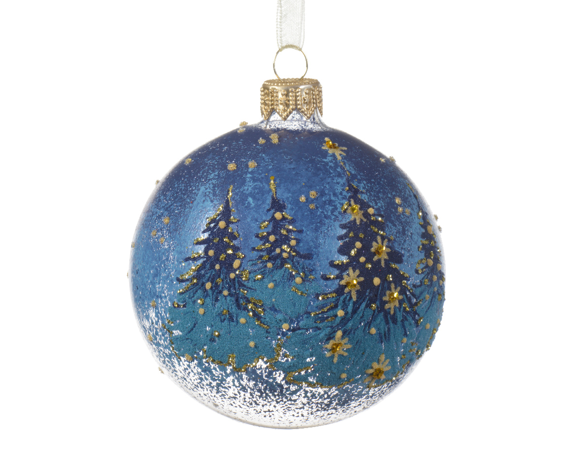 Bauble glass clear forest / ΤΙΜΗ ΤΕΜΑΧΙΟΥ