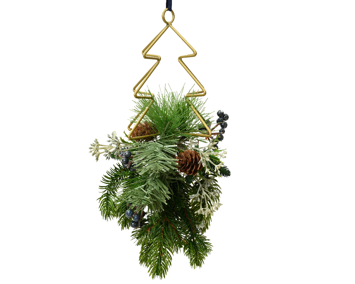 Metal tree hanger indoor