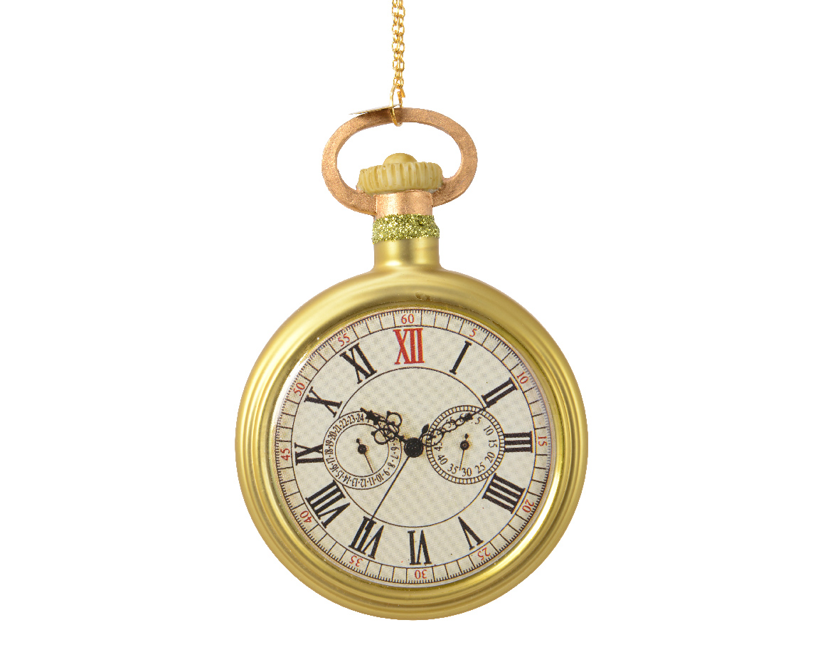 Clock glass shiny color