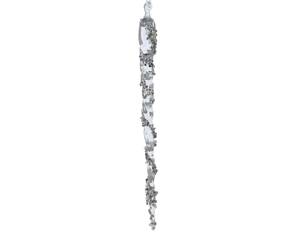 Icicle acrylic acrylic beads