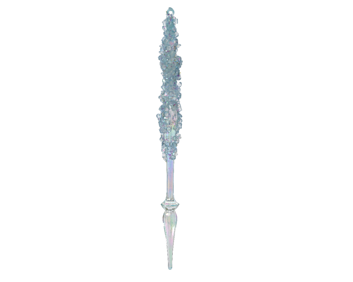 Icicle acrylic frosted acrylic beads