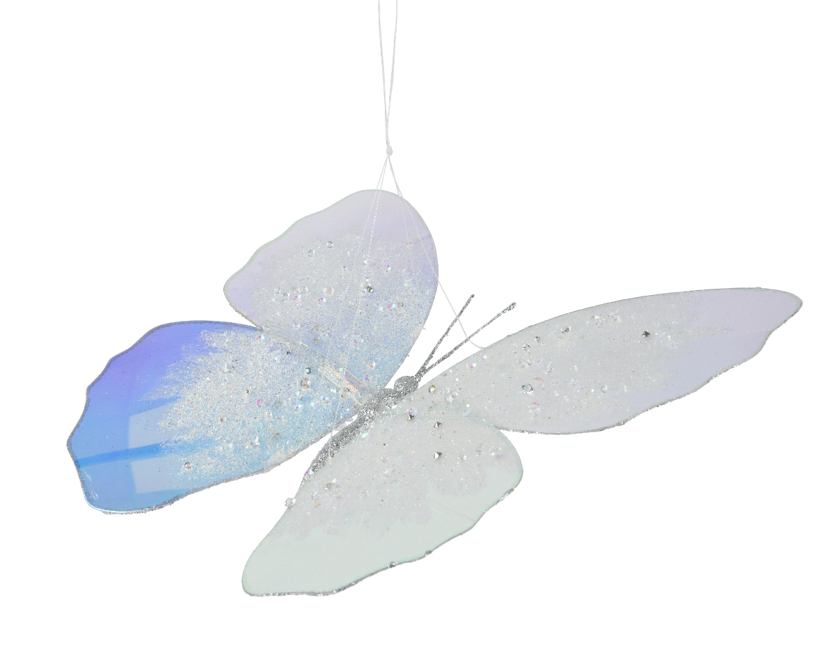 Butterfly pe acrylic beads. glitters