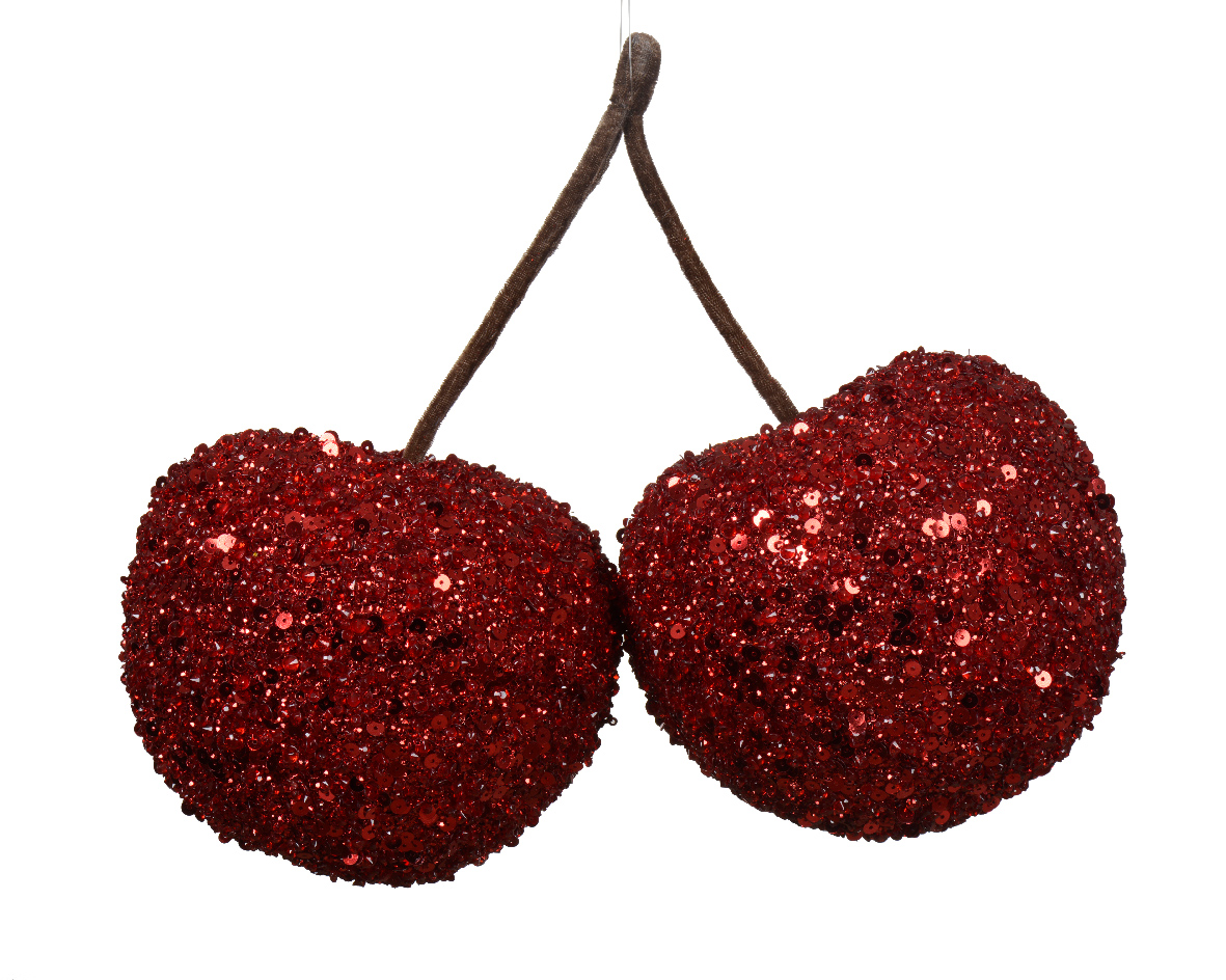 Berry foam glitters sequins