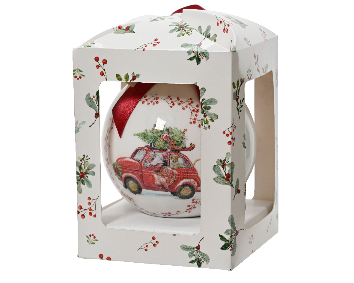 Bauble polyfoam sh bow