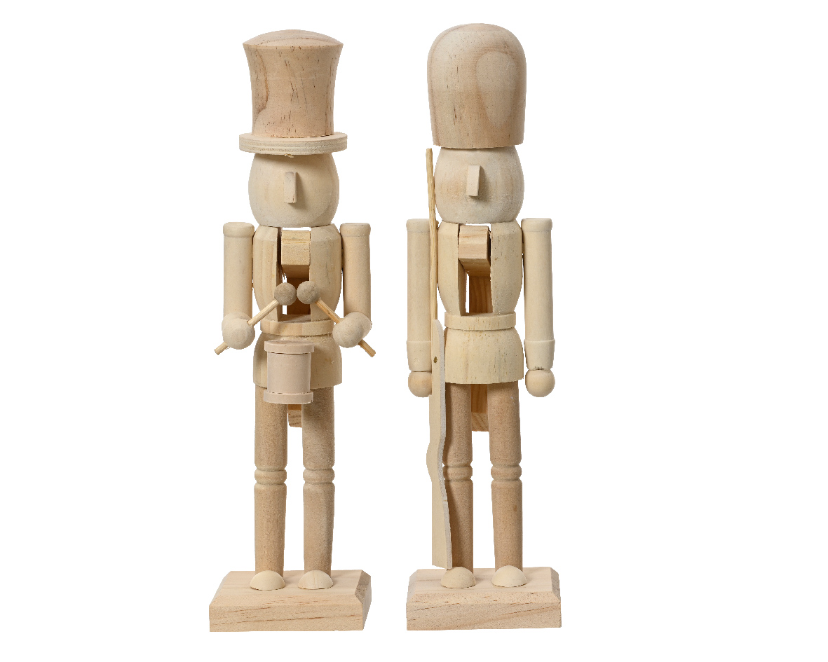 Nutcracker pinewood 2ass fsc 100%