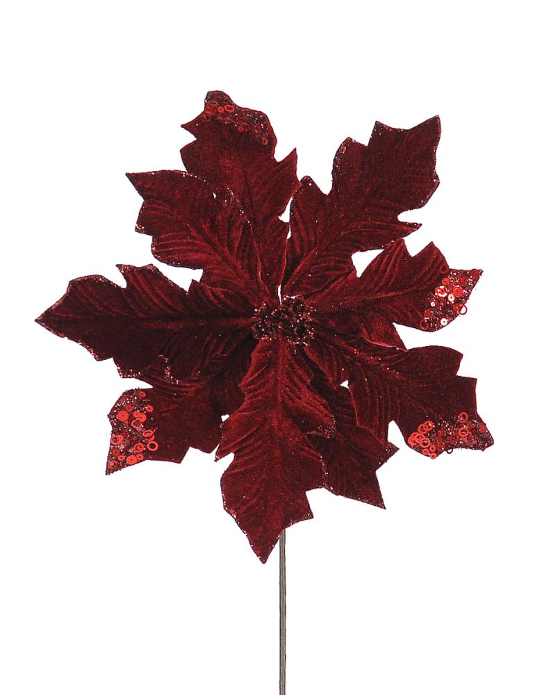 24/432 - 36CM red poinsettia
