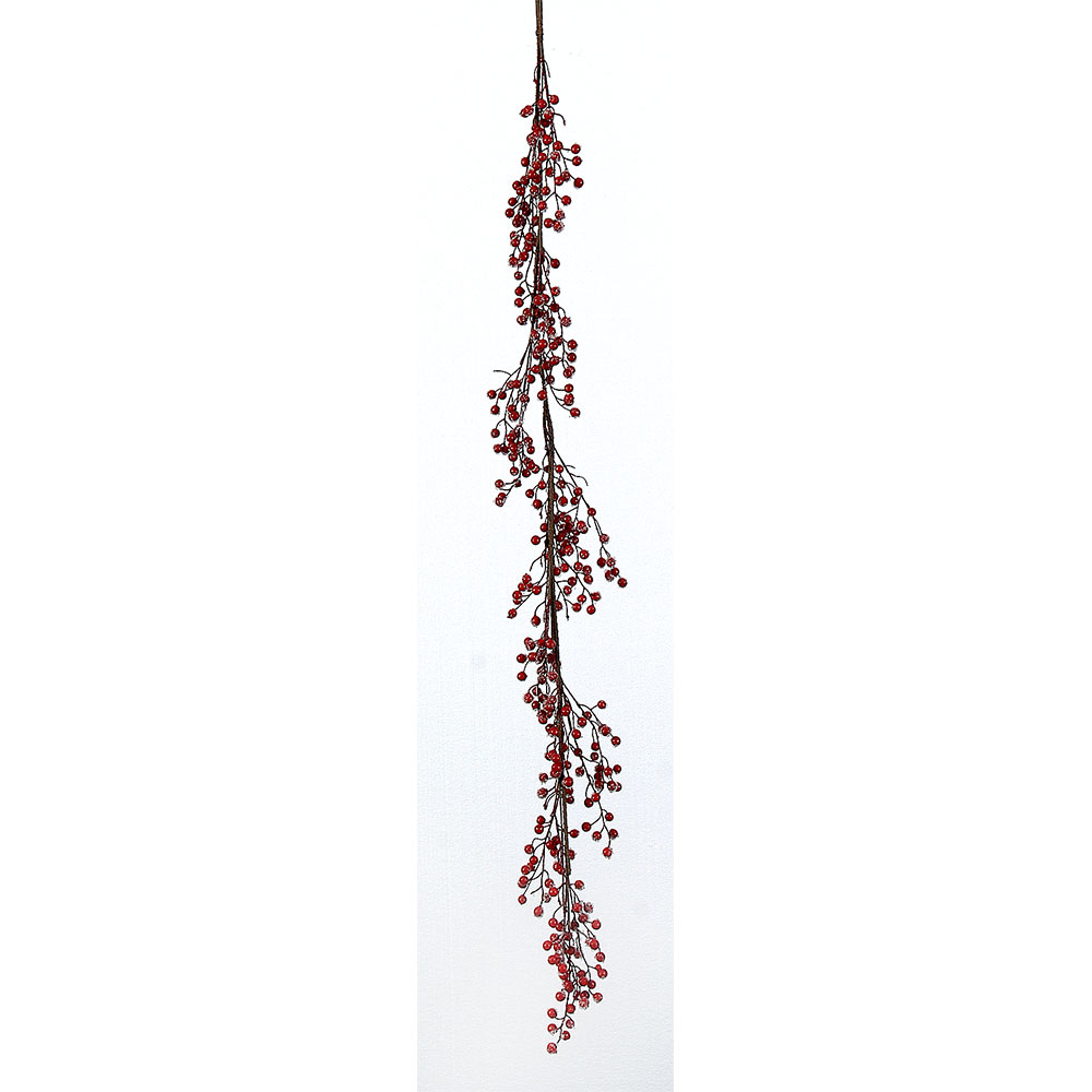 3/36- 150cm garland w/snowy berries