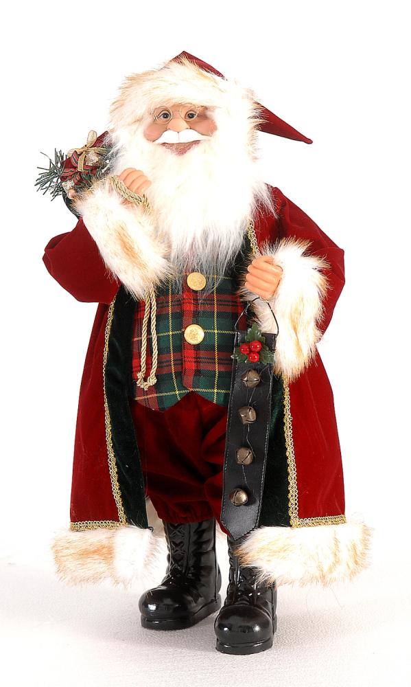 1/2-64cm Red/Green Santa Claus