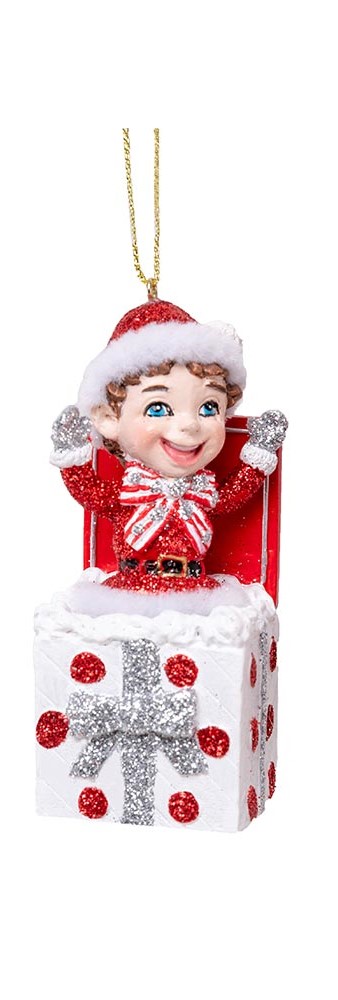 8,5cm Elves in gift boxes, 1ΤΜΧ-Design A