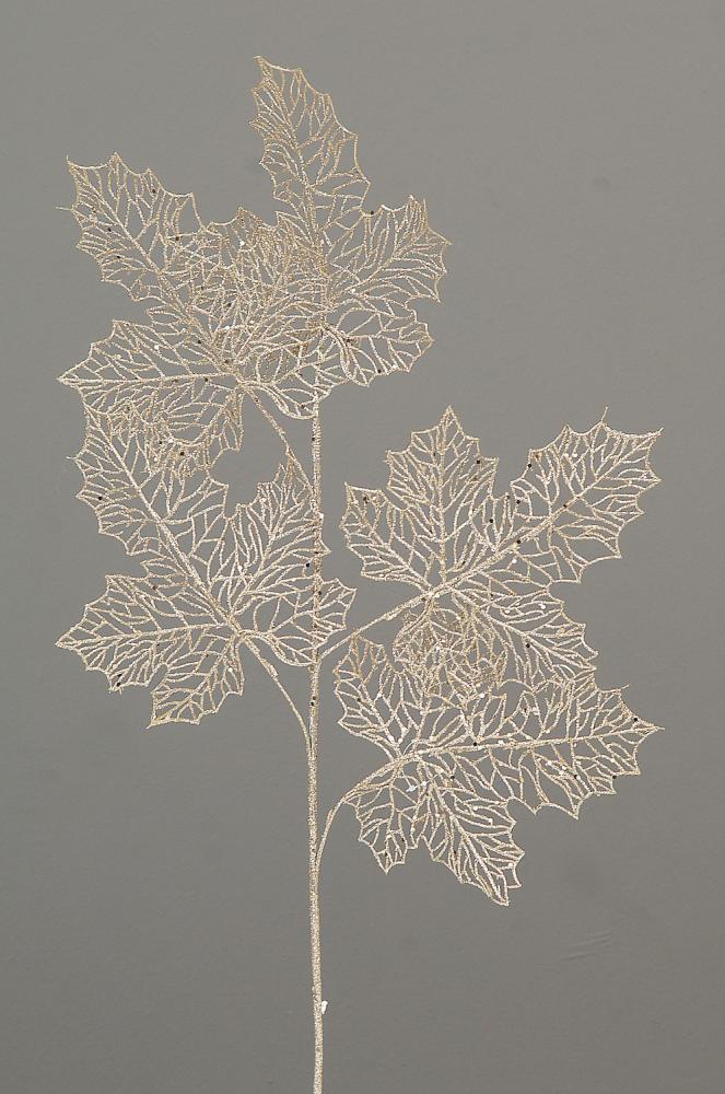 24/144-84cm  Champagne Branch w/leaves