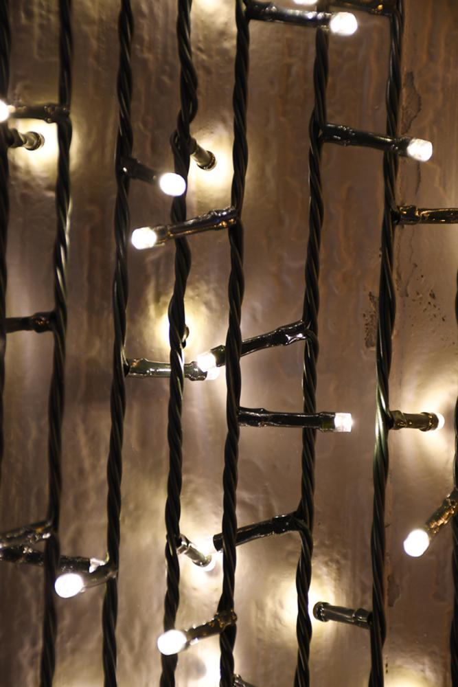 400L LED STRING LIGHT END CONNECTOR 5M GS IP 44 GREEN WIRE/SOFT