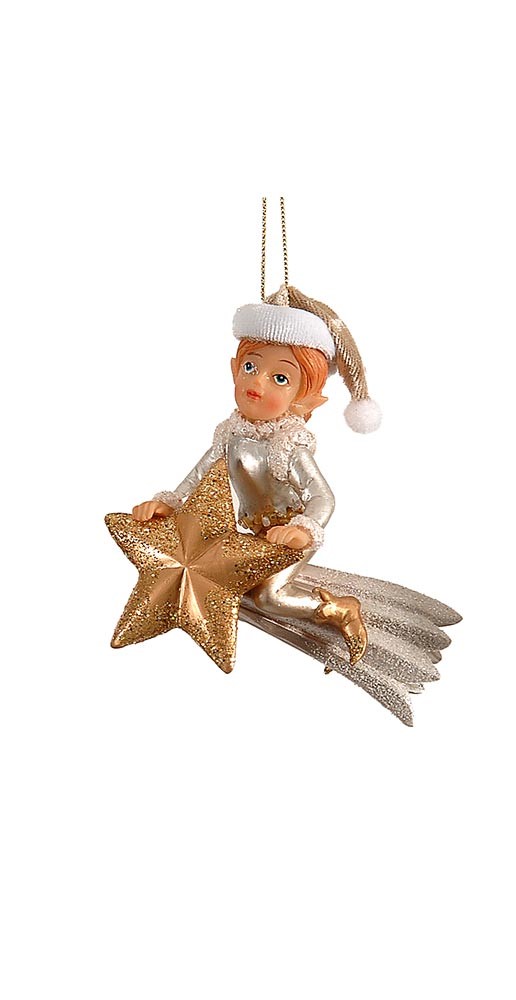 9cm polyresin babies on cloud & star, 1ΤΜΧ-Design A