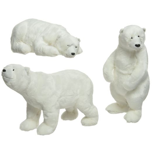 Χριστουγεννιάτικο στολίδι πολική αρκούδα λευκή